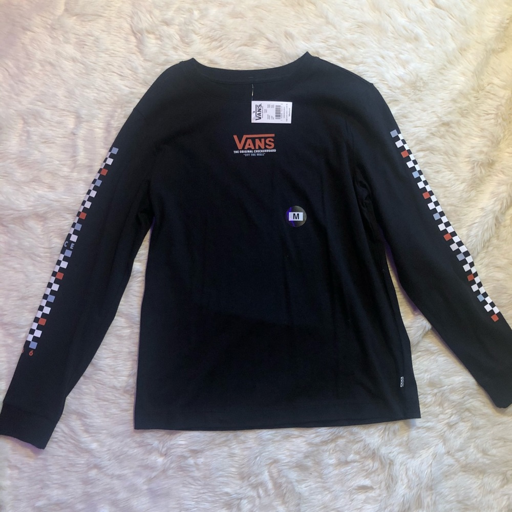 vans long sleeve tee